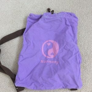 LIFE IS GOOD draw string backpack